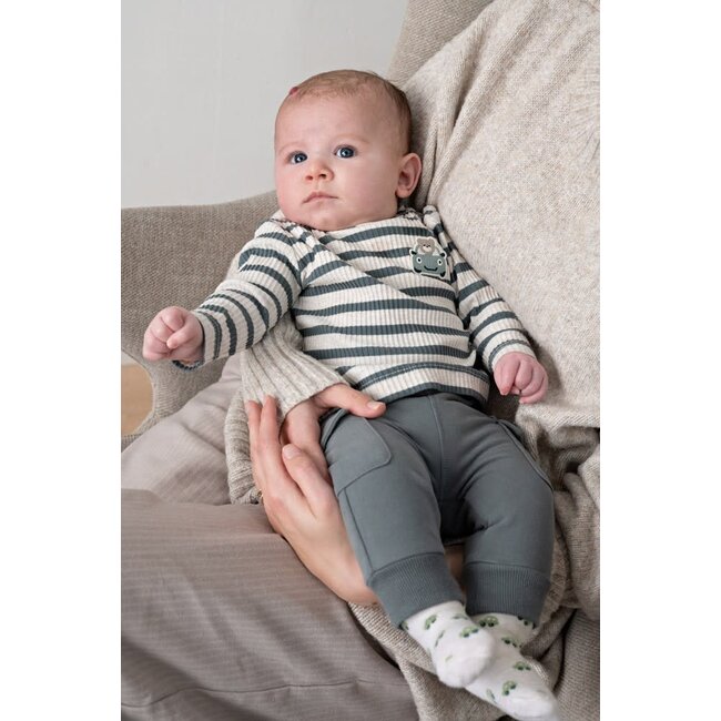 Feetje - Broek Zeegroen - Beep Beep