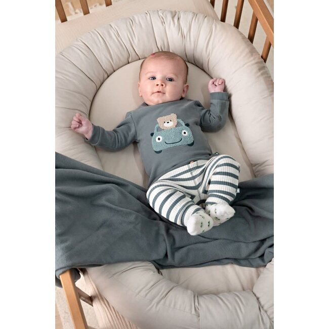 Feetje - Sokken Offwhite Melange - Beep Beep