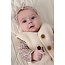 Feetje - Teddy Gilet met Borduursels Creme - Afternoon Tea