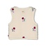 Feetje - Teddy Gilet met Borduursels Creme - Afternoon Tea