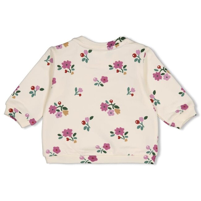 Feetje - Sweater AOP Creme - Afternoon Tea
