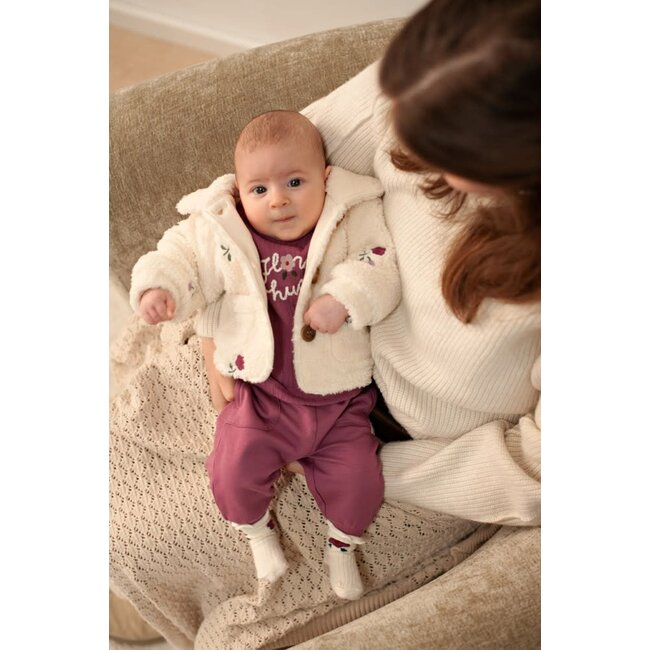 Feetje - Longsleeve Rib Berry - Afternoon Tea