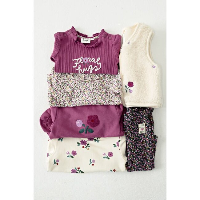 Feetje - Longsleeve Rib Berry - Afternoon Tea