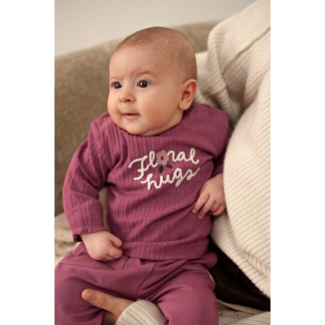 Feetje - Longsleeve Rib Berry - Afternoon Tea