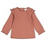 Feetje - Longsleeve Rib met Ruches Mauve - Dress to Impress