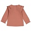 Feetje - Longsleeve Rib met Ruches Mauve - Dress to Impress