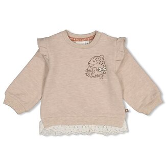 Feetje Feetje - Sweater Taupe Melange - Dress to Impress