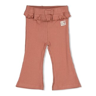 Feetje Feetje - Flare Broek Rib Mauve - Dress to Impress