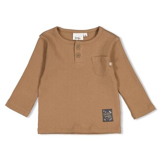 Feetje Feetje - Longsleeve Rib Camel - Pasta Party