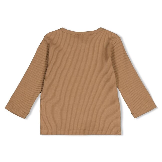 Feetje - Longsleeve Rib Camel - Pasta Party