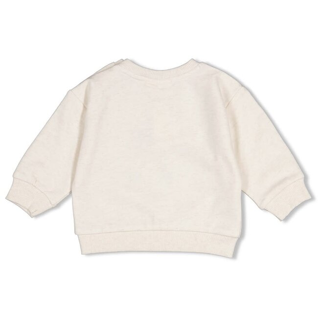 Feetje - Sweater Relaxed Fit Offwhite Melange - Pasta Party