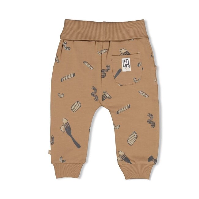 Feetje - Broek AOP Camel - Pasta Party