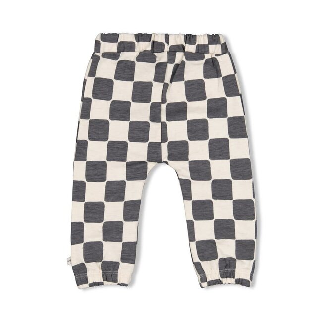 Feetje - Geruite Broek Antraciet - Pasta Party
