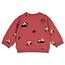 Feetje - Sweater AOP Oversized Rood - Mountain Top