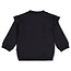 Feetje - Sweater Oversized Antraciet - Moon Flowers