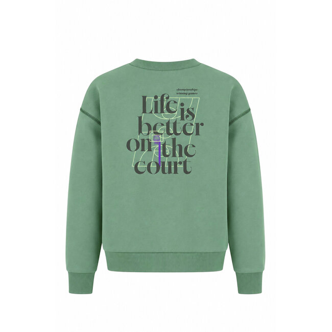 B.Nosy - Sweater Sean - Malachite Green