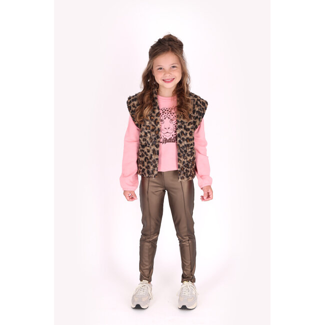 B.Nosy - Teddy Gilet Georgie - Leopard Jack