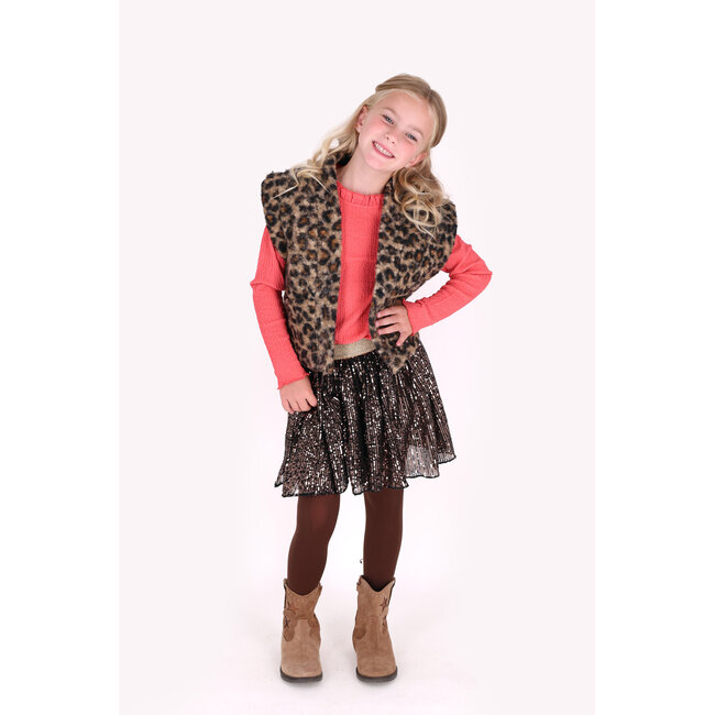 B.Nosy - Teddy Gilet Georgie - Leopard Jack