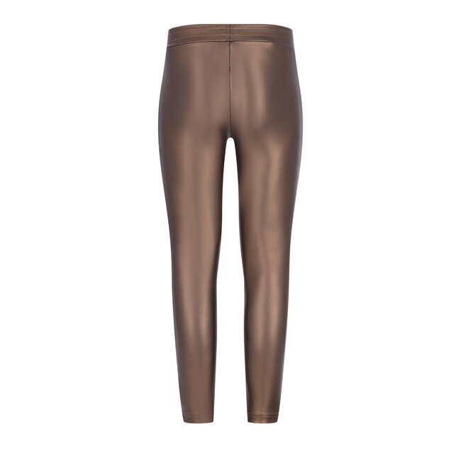 B.Nosy - Fake Leather Legging Luna - Pott Brown