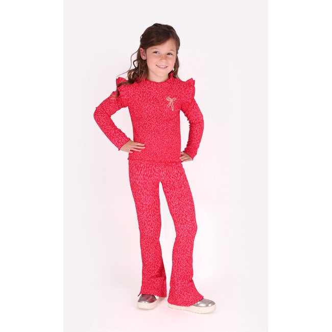 B.Nosy - Flared Pants Pepper - Pink Panther