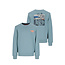 Tygo & Vito - Sweater Silver - Stone Blue