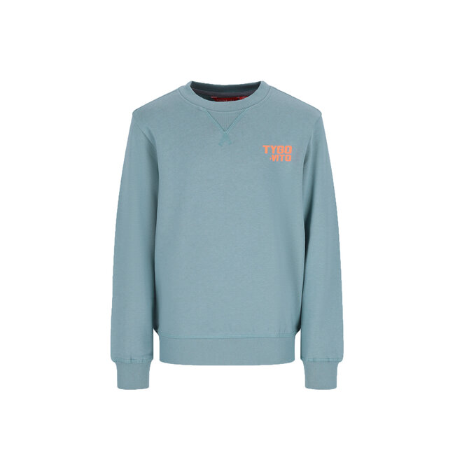 Tygo & Vito - Sweater Silver - Stone Blue