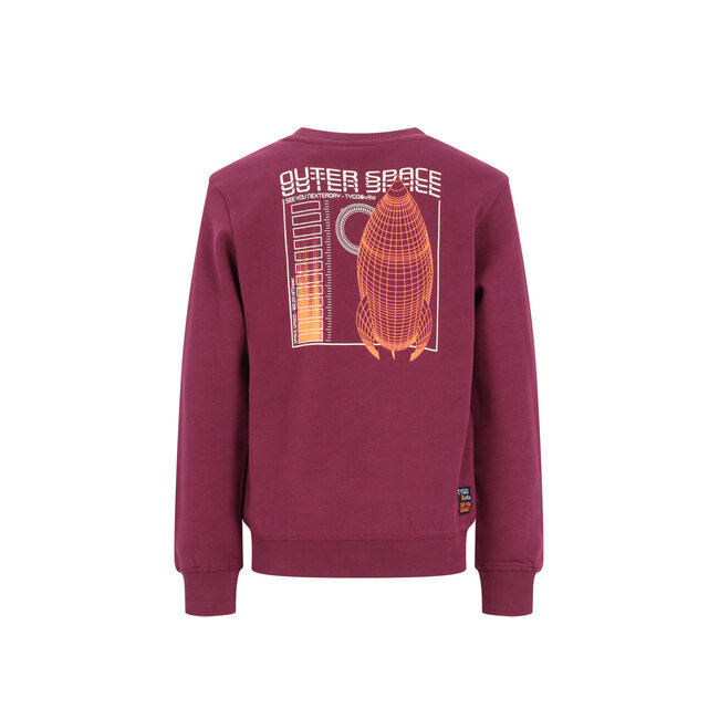 Tygo & Vito - Sweater Silver - Merlot