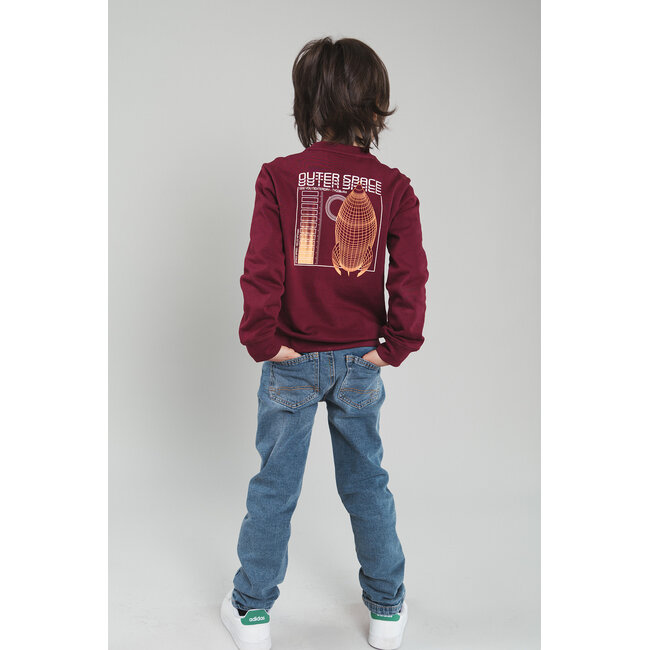 Tygo & Vito - Sweater Silver - Merlot