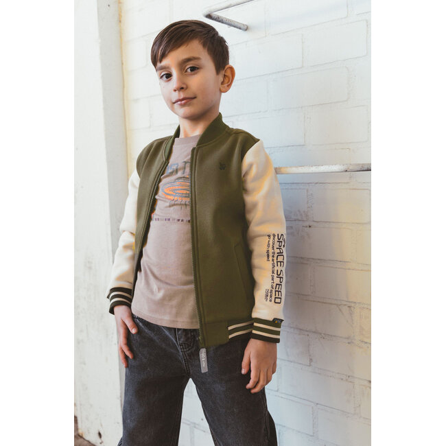 Tygo & Vito - Baseball Vest Vico - Olive Night