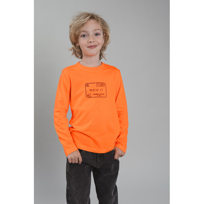 Tygo & Vito - Longsleeve Mase - Orange Clownfish
