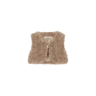 Le Chic Le Chic - Furry Gilet Elosy - Dune