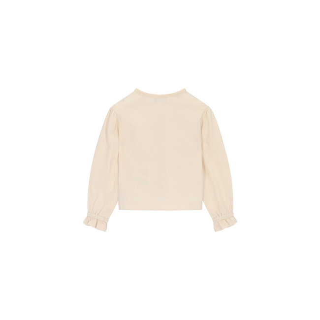 Le Chic - Bows & Hearts Top Nory - Warm Winter White