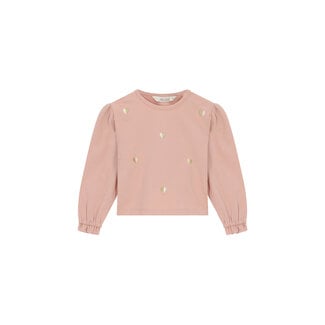 Le Chic Le Chic - Bows & Hearts Top Nory - Victorian Pink