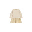 Le Chic - Bows & Bows Combi Dress Saby - Beige Melee