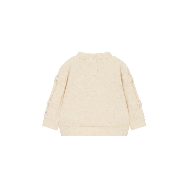 Le Chic - Bows & Bows Sweater Ovy - Beige Melee
