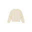Le Chic - Little Bows Sweater Ova - Beige Melee