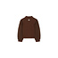 Le Chic - Jersey & Voile Top Nox - Chocolate Chip