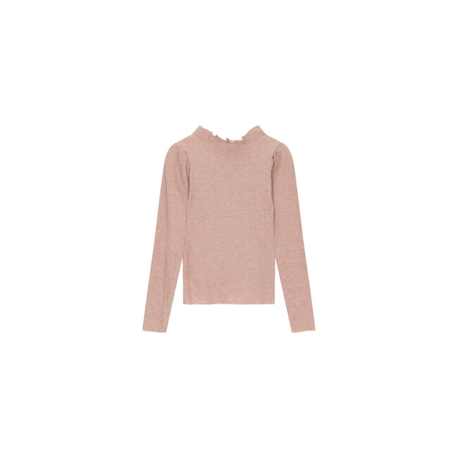 Le Chic - Glitter Longsleeve Top Nova - Victorian Pink