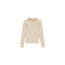 Le Chic - Glitter Longsleeve Top Nova - Beige Melee