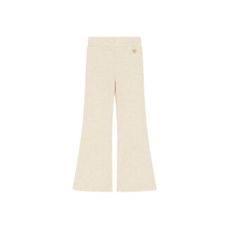 Le Chic Le Chic - Jersey Flared Trousers Dare - Beige Melee