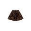 Le Chic - Shimmering Tule Skirt Trea - Chocolate Chip