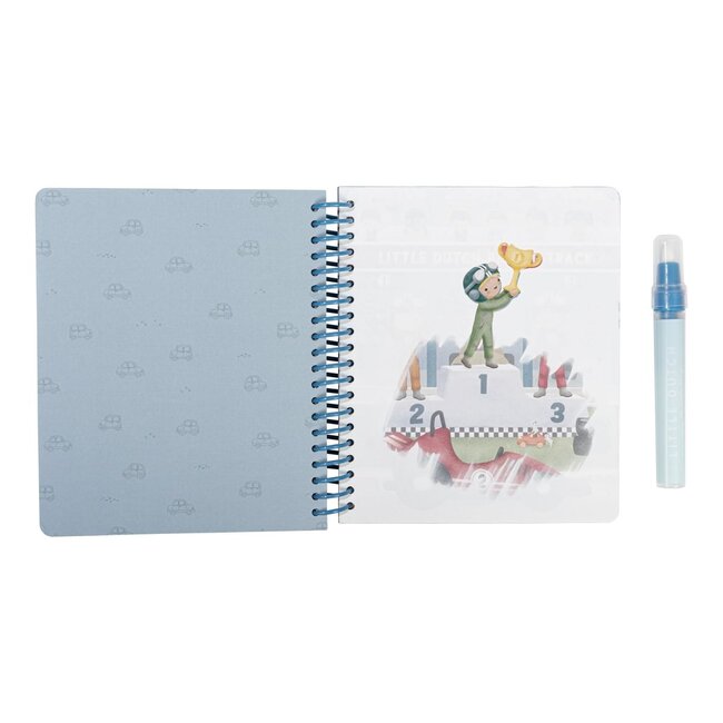 Little Dutch - Waterkleurboek Voertuigen