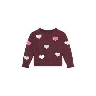 Someone Someone - Sweater Magali - Dark Bordeaux