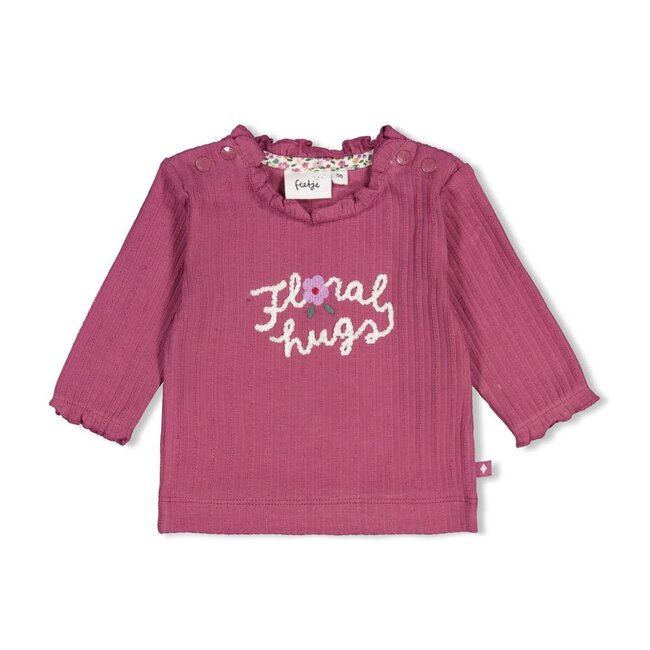 Feetje - Longsleeve Rib Berry - Afternoon Tea