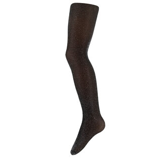 Ewers Ewers - Panty Zwart Glitter Zilver 40 DEN