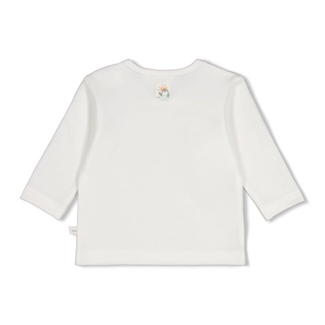 Feetje - Longsleeve Offwhite - Penguin Cuddles