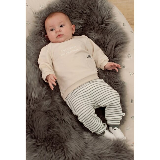 Feetje - Sweater Zand - Penguin Cuddles