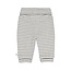 Feetje - Broek Rib met Streep Antraciet Melange - Penguin Cuddles