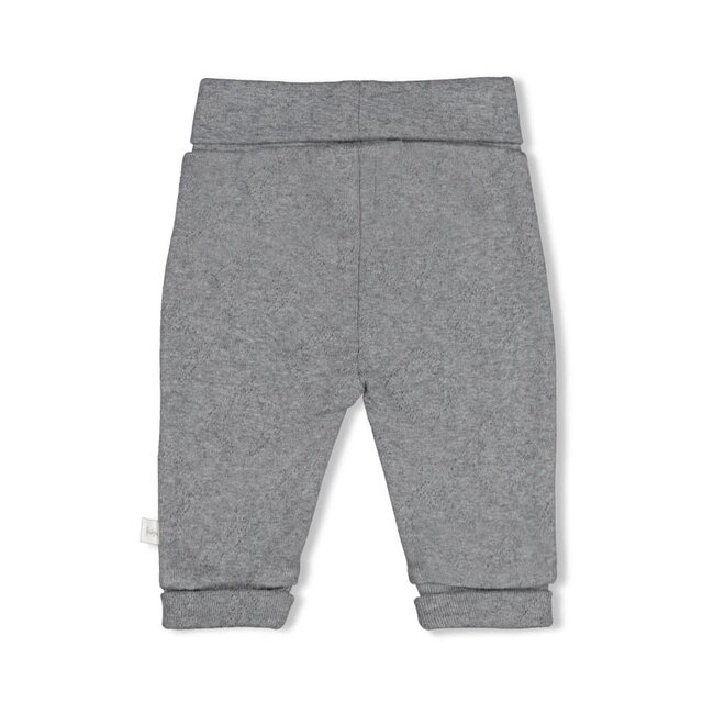 Feetje - Broek Ajour Rib AO Antraciet Melange - Penguin Cuddles