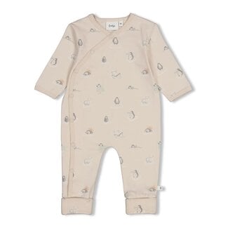 Feetje Feetje - Boxpak Omslagvoet AOP Zand - Penguin Cuddles
